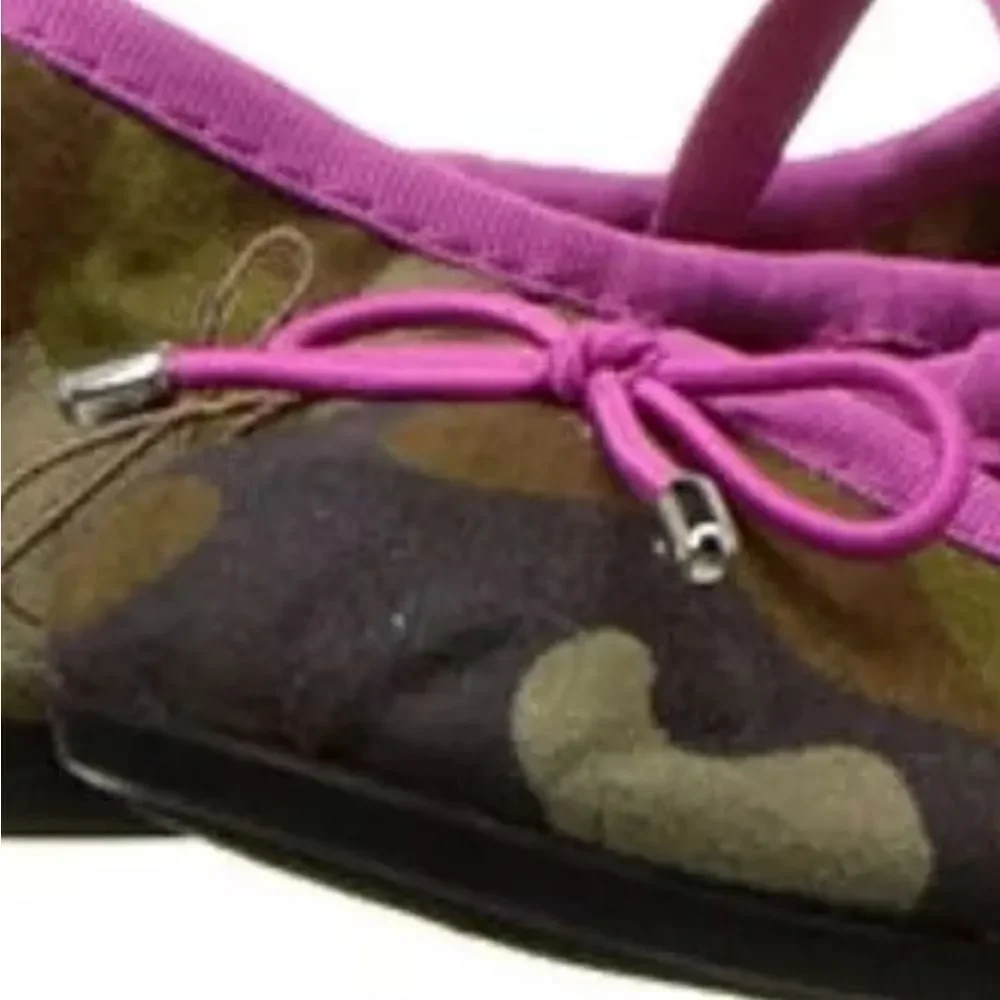 Sam Edelman 1.5 Kid Fiona Camo Pink Flat